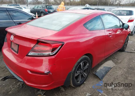 2015 Honda Civic Ex из США, поврежденный, VIN 2HGFG3B84FH507337